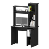Rumford Computer Desk with Hutch and 3-Tier Storage Shelves B128P148803