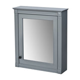 24'' x 27'' Wall Mounted Bathroom Storage Cabinet with Mirror, Medicine Cabinet with Height N710P195492E