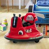 12V Snail-Shaped Kids Electric Bumper Car with Remote Control, Ride On Car with LED Lights, Music, W2181P160381