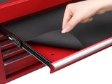 Steel maintenance tool cart cabinet 5 drawers with lock 330lb red 50283215