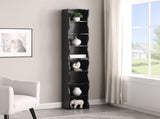 8-layer adjustable shelf ultra-thin bookshelf with a wavy border design, which is more aesthetically W487P339358