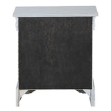 Platinum 2-drawer Nightstand B062P189256