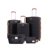 5-Piece Set ,Hard Case Spinner Wheels ABS Luggage Sets W284P208602