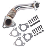 Bolt-on Passenger Side Up Pipe with Bolts & Gaskets Fit for Chevy Silverado GMC Sierra 2500 HD 3500 67694161