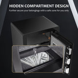 1.52 Cuft Safe Box, Solid Alloy Steel Office Hotel Home Safe, Security Digital Safes Box with W328P271219