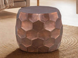 ET101 Modern Contemporary Aluminum material 21" Height End Table, Side Table with Glossy B009P295931