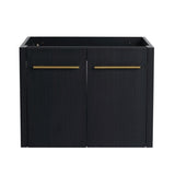 24 Inch Wall-mounted Bathroom Vanity -BVB09124BCT W999P174656