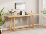 59.84'' Console Table, Stylish Rectangular Entryway Table, Outdoor Console Table for Patio, Sturdy W757P246484