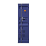 Blue Wardrobe with Full-length Container Lock B062P185731