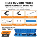 Inner CV Joint Puller Slide Hammer Wheel Drive Axle Half Shaft Removal Tool Sets 89988179