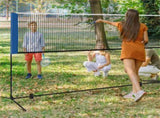 14ft Multi-Sport Net Set - Adjustable Height , Badminton/Volleyball/Pickleball/Tennis Use 44282245