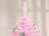 6 foot pink Christmas tree with bracket 49557255