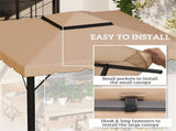 Gazebo Replacement Canopy -AS 88228918