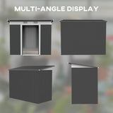 Outdoor Garden Storage Shed Tool House 87266435