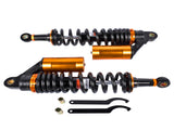 2Pcs 13.5'' 340mm Air Rear Shock Absorber Suspension Damper Motorcycle Fits for Honda Harley 73041170
