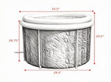 Portable Ice Bath Cold Water Therapy Tub 86590648