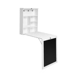 White wall mounted office desk 07405547