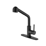 Single Handle Kitchen Sink Faucet with Pull Out Sprayer W2287P154025