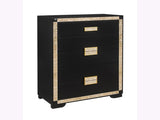 LIVELY BLACK/GOLD CHEST B201P289717