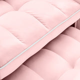 Convertible Sleeper Chair Sofa Adjustable Pull Out Sleeper Chair Multi-Pockets Folding Sofa W2353P268319