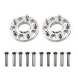 ZNTS (4) 20MM Hub Wheel Adapters 5x112 TO 5x114.3| 14x1.5 for Mercedes + 20 Lug Nuts 67722519