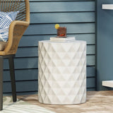 Outdoor LightWeight Concrete Side Table 73431.00
