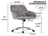 TY Adjustable Office Chair, Home Bedroom, Ergonomic Swivel Chair, Backrest Seat, Comfortable for 19969524