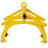 Automatic Grip and Release Log Tongs, 360&deg Swivel Lifting Tongs with 4 Claws 21" Open, 3300 LBS W465P271465