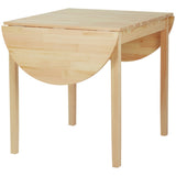 55" Wood Folding Dining Table/Small Sized Dining Table 89759556