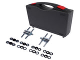 HVAC Refrigeration Fitting Kit 12458 No-Flaring Pipe Adapter with Storage Case 11062485