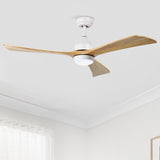 52" Ceiling Fan with Lights Remote Control,Quiet DC Motor 3 Blade Ceiling Fans 6 Speed W1592122606