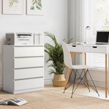 ZNTS [FCH] Wood Simple 4-Drawer Dresser White 89025361