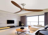 60 Inch Outdoor Ceiling Fan Without Light 3 ABS Blade with Smart APP Control W882P244709