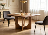 31.5 Inch Square Dining Table for 2 to 4 People, Wood Kitchen Table 05649566