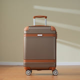 Hardshell Luggage Sets 3 Piece Carry-on Suitcase Double Spinner Wheels with TSA Lock for Men Women, N730P167717