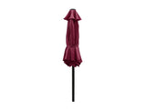 7.5ft Patio Umbrella with Crank Handle, Outdoor Market Umbrella with 6 Sturdy Umbrella Ribs 05501578