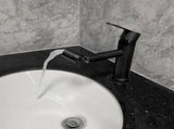Bathroom sink faucet, single hole bathroom faucet modern single handle vanity basin faucet 32558976