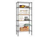 Replaceable assembly with wheels, floor mounted carbon steel storage rack, black 10425008