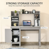 Computer Desk-Light Grey 55639837