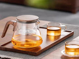 Bonston heat-resistant glass teapot, magnetic switch, 27oz 37346670