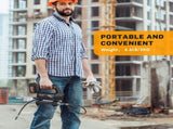 Heavy Equipment Grease Gun Cordless, Max 20000 PSI 20V Grease Gun Battery Powered with 4.0Ah Battery 24389654