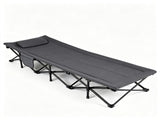 600 LBS Heavy Duty Foldable Camping Cot, 10s Quick Setup Outdoor Sleeping Cot with Cotton-Padded 30872808
