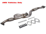 Front Exhaust Y Pipe Fits for Hyundai Tucson Kia Optima Sport Utility 2.7L V6 AWD Only 2005-2008 92924779