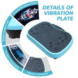 Vibration Plate Exercise Machine - Whole Body Workout Vibration Fitness Platform, Home Training W2031P243804