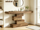 42.5 Inch Industrial Farmhouse Console Table 49715940