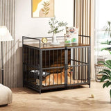 Dog Crate Furniture-Style Cages for Large Dogs Indoor Heavy Duty Super Sturdy 41" T3210P294077