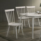 2-Piece Rustic Dining Side Chair Set, Solid Wood Frame, Farmhouse Modern Design, Easy Assembly W2537P214544