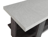 Gray 3-Piece Cocktail Set Table Top Coffee Table and Two Matching End Tables Living Room B011P244318