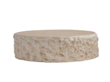 MgO Mid-Century Round Centre Table Vintage Faux Stone Sofa Pre-Modern Tables Beige 81194275