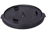 Pre-Seasoned Cast Iron Dutch Oven With Skillet Lid, Outdoor Camping Deep Pot for Camping Fireplace 02797911